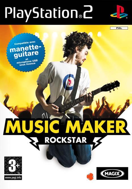Playstation 2 Music Maker RockStar, Spelcomputers en Games, Games | Sony PlayStation 2, Zo goed als nieuw, Verzenden