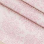BA067 - Tessuto Toile de Jouy Rosa – 2,8 x 2,5 m -