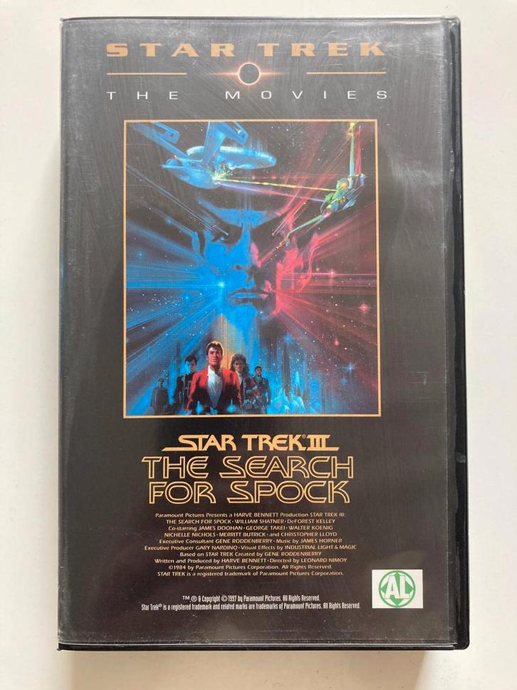 STAR TREK 3 THE SEARCH FOR SPOCK (VHS), Cd's en Dvd's, VHS | Film, Gebruikt, Verzenden