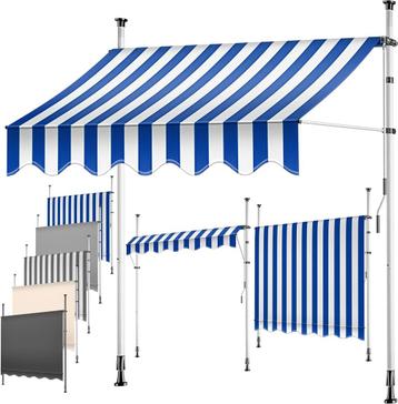 KESSER® Klemluifel - Balkonluifel zonder boren - 250x180cm - beschikbaar voor biedingen