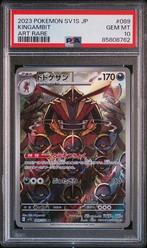 PSA 10 | Kingambit Art Rare | sv1s Scarlet ex | 089/078, Ophalen of Verzenden, Nieuw