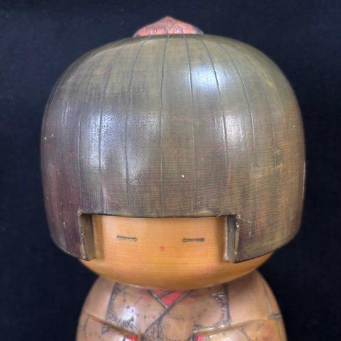 Vintage Big Kokeshi-pop door Kobayashi Inosuke, Antiek en Kunst, Curiosa en Brocante