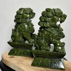 Nefriet Nefriet Jade Fu Dog (Foo Dog) Guardian set - Hoogte: