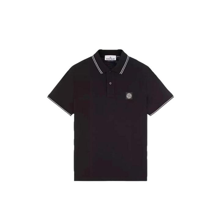 Stone Island SS Polo Zwart - Diverse maten, Kleding | Heren, Polo's, Zwart, Ophalen of Verzenden