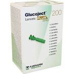 Glucoject Plus lancetten 33G - 200 stuks, Diversen, Verpleegmiddelen, Verzenden, Nieuw