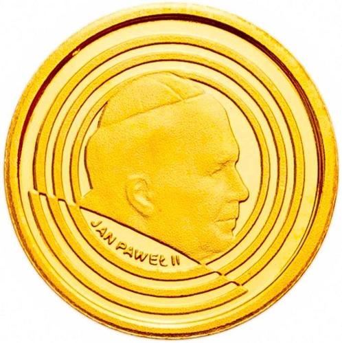 Polen. Gold medal (ND) 2010 Warsaw Pope John Paul II -, Postzegels en Munten, Munten | Europa | Niet-Euromunten