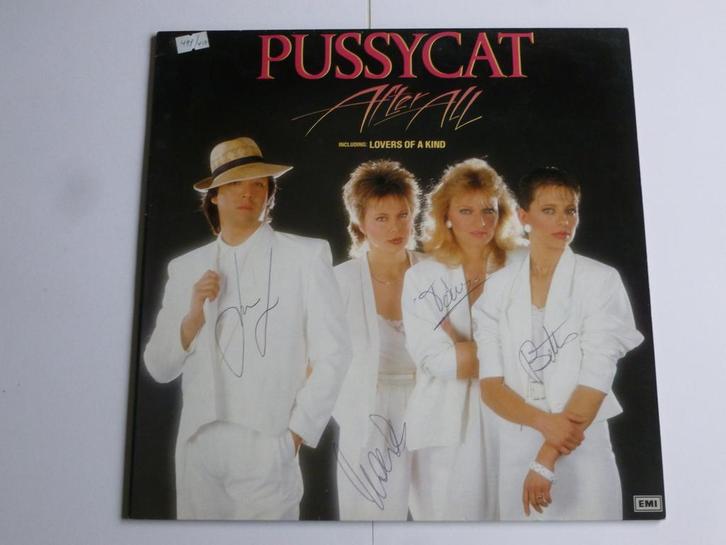 Pussycat - After All (gesigneerd) LP, Cd's en Dvd's, Vinyl | Pop, Zo goed als nieuw, Verzenden