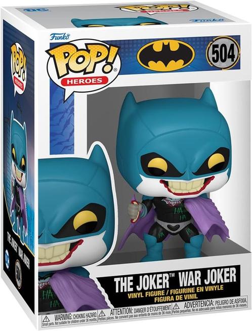 Funko Pop! - Batman War Zone Joker #504 | Funko - Hobby, Verzamelen, Poppetjes en Figuurtjes, Nieuw, Verzenden