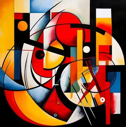 Marta Ellie (1985) - Chromatic Pulse XXL, Antiek en Kunst, Kunst | Schilderijen | Modern