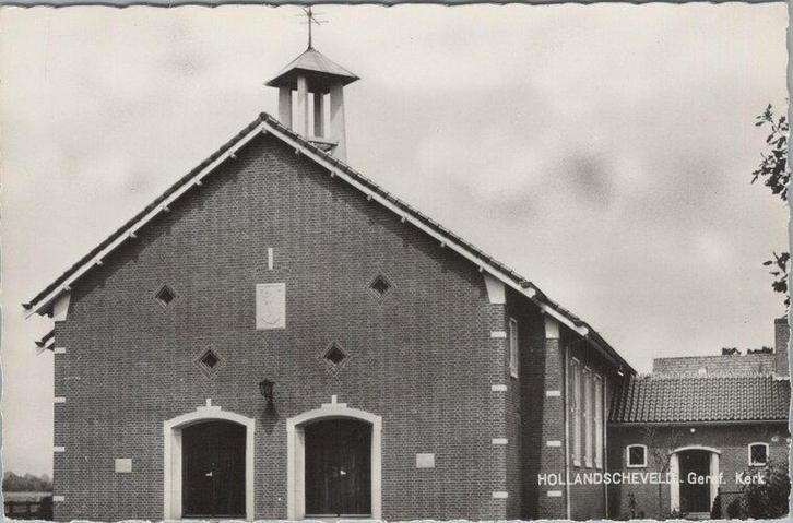 HOLLANDSCHEVELD - Geref. Kerk, Verzamelen, Ansichtkaarten | Nederland, Verzenden
