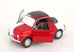 Solido 1:18 - Modelauto - Fiat 500, Hobby en Vrije tijd, Modelauto's | 1:5 tot 1:12, Nieuw