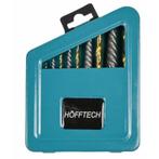 Hofftech Tapeind uitdraai- en boorset - M1 t/m M5 - 10-de..., Doe-het-zelf en Verbouw, Gereedschap | Boormachines, Ophalen of Verzenden