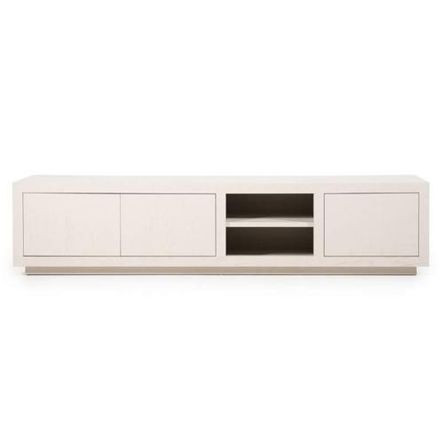 TV-Meubel Helsinki - 200cm - Taupe - 96277 - tv-meubels, Huis en Inrichting, Kasten | Buffetkasten, Nieuw, Overige materialen