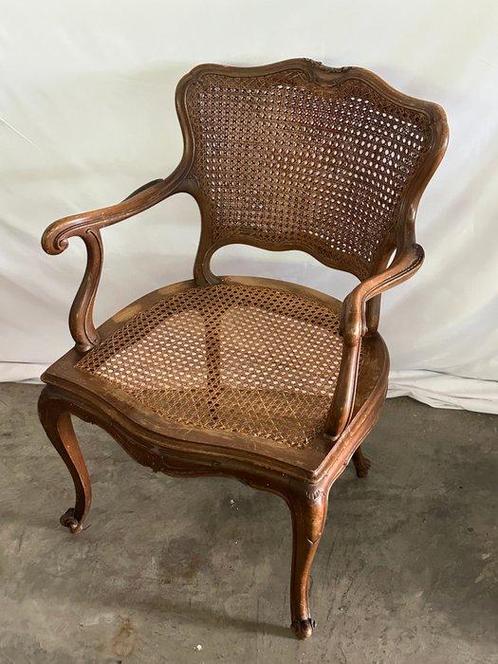 paglia di vienna - Fauteuil - Hout, wenen stro - Vintage, Antiek en Kunst, Antiek | Overige Antiek