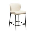 *WOONWINKEL* Dan-Form Glam Counter Barstoel Boucle Beige, Huis en Inrichting, Barkrukken, Verzenden, Nieuw