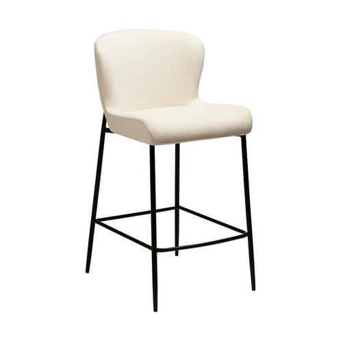 *WOONWINKEL* Dan-Form Glam Counter Barstoel Boucle Beige, Huis en Inrichting, Barkrukken, Nieuw, Verzenden