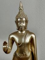 Beeld, Staande grote Boeddha in Abhaya mudra houding - 36 cm