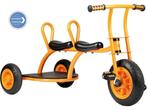 Top Trike - Dreirad Taxi - Duwstang Veiligheidsgordel - Geel, Fietsen en Brommers, Verzenden, Nieuw, Top Trike