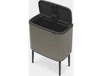 Brabantia Bo Touch Bin Prullenbak - 36 liter - Platinum, Verzenden, Zo goed als nieuw
