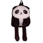Rugzak - Pluche Panda - Zwart & Wit - 27x22cm NIEUW, Sieraden, Tassen en Uiterlijk, Tassen | Rugtassen, Ophalen of Verzenden, Nieuw