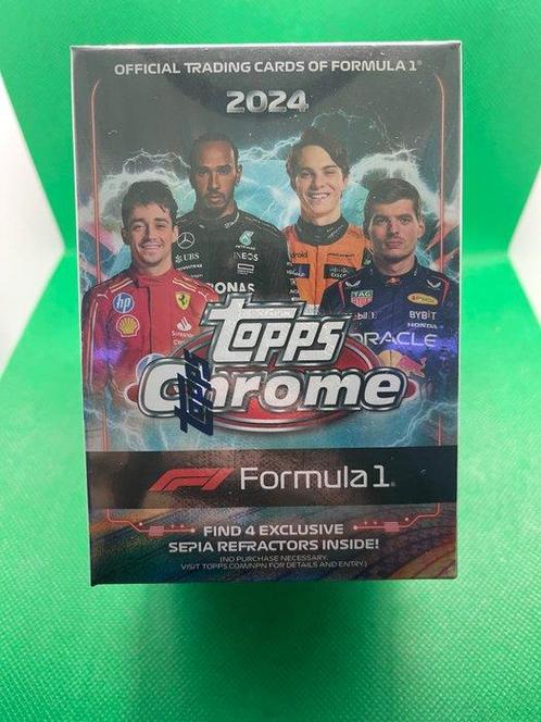 2024 Topps Chrome F1 Blaster - 1 Sealed box - Near Mint (NM), Verzamelen, Stickers