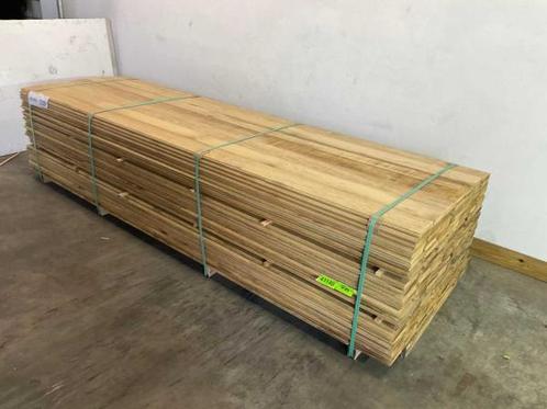 Veiling - 20x Fraké plank met mes en groef - 330x14,7x2,2 c, Doe-het-zelf en Verbouw, Hout en Planken, Nieuw