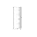 Plieger Radiator 180 x 46 cm vlak wit 802 watt, Doe-het-zelf en Verbouw, Verwarming en Radiatoren, Nieuw, Ophalen of Verzenden