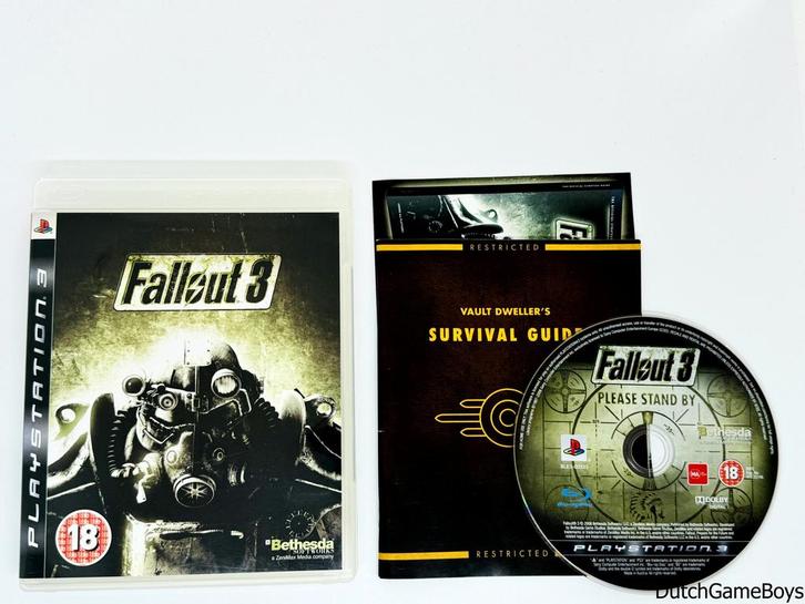 Playstation 3 / PS3 - Fallout 3, Spelcomputers en Games, Games | Sony PlayStation 3, Gebruikt, Verzenden