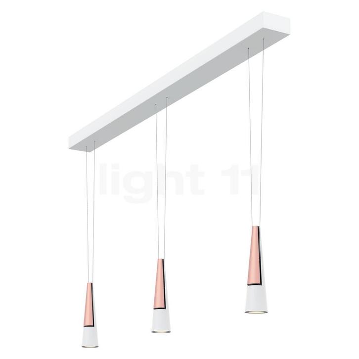 Oligo Slack-Line Cone Hanglamp LED 3-lichts, (Hanglampen), Huis en Inrichting, Lampen | Hanglampen, Nieuw, Verzenden