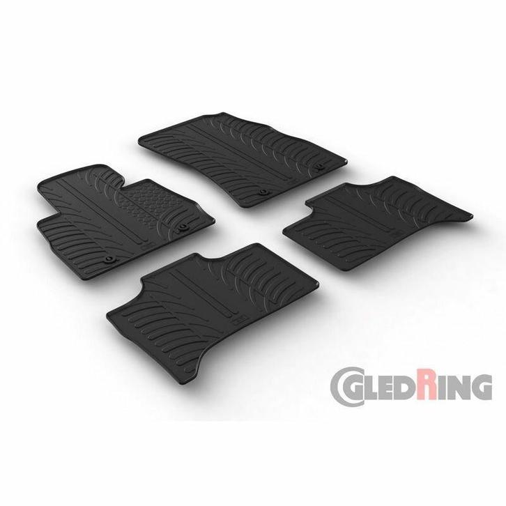Rubber Matten Vierdelig Incl Toebehoren BMW X5 E53 B7535, Auto diversen, Automatten, Nieuw