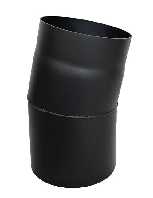 Kachelpijp enkelwandig bocht 11 graden Ø125mm, Huis en Inrichting, Kachels, Vrijstaand, Nieuw, Hout, Ophalen of Verzenden