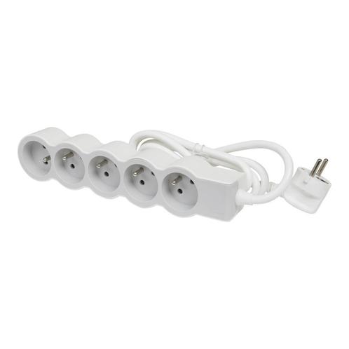 Legrand Standaard Contactdoos 5x2P Met Randaarde 1,5m, Doe-het-zelf en Verbouw, Elektra en Kabels, Overige typen, Nieuw, Verzenden