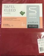 Slimline - Tafelkleed Slimline Red 180x300cm, Huis en Inrichting, Nieuw