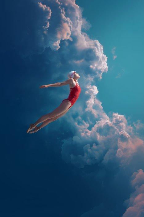 Bess Irissa - The Swimmer #13, Antiek en Kunst, Kunst | Designobjecten