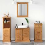 vidaXL Badkamermeubelset VIGO 4 pcs Honingbruin 37 x 34 x, Huis en Inrichting, Badkamer | Badkamermeubels, Verzenden, Nieuw