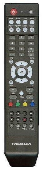 Rebox RE8000HD afstandsbediening, Audio, Tv en Foto, Afstandsbedieningen, Verzenden