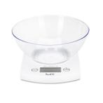 Botti Bowl digitale keukenweegschaal met kom 2L wit, Witgoed en Apparatuur, Weegschalen, Ophalen of Verzenden, Nieuw