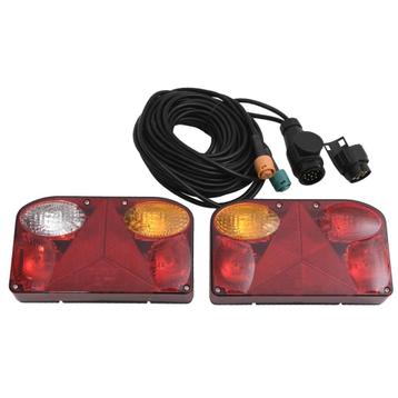 vidaXL Aanhangerlampen 2 st klassiek peertje 12 V 23x6x13 cm beschikbaar voor biedingen