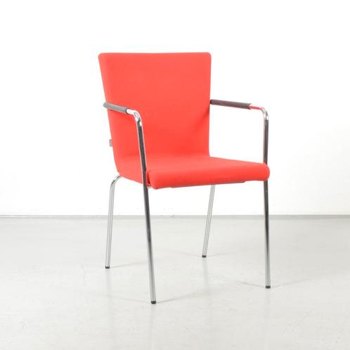 Lande Hopper ST vergaderstoel, rood, 4-poot onderstel, Huis en Inrichting, Bureaustoelen, Ophalen of Verzenden