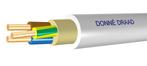Donné Installatiekabel - XMvK Eca 5x2,5 mm² - Rol van 100, Doe-het-zelf en Verbouw, Elektra en Kabels, Ophalen of Verzenden, Nieuw