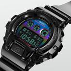Casio G-Shock Horloge DW-6900RGB-1ER 50mm, Sieraden, Tassen en Uiterlijk, Horloges | Heren, Nieuw, Verzenden