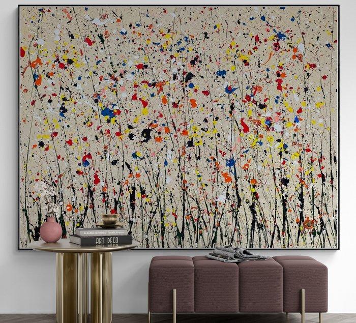 Arvydas Gaiciunas (Retne) - Nio N-5 (XXL) – Abstract, Antiek en Kunst, Kunst | Schilderijen | Modern