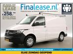 Volkswagen Transporter 2.0 TDI L1H1 140PK Airco 3Pers €258pm, Volkswagen, Wit, Nieuw, Lease