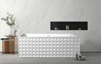 Vrijstaand Ligbad Indus 170 x 78 x 58 cm - Hoogglans wit, Verzenden, Nieuw, Bad