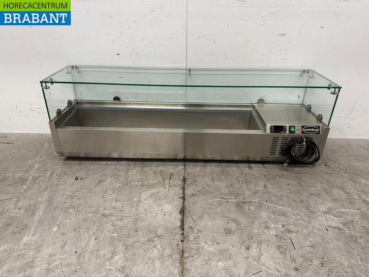 RVS Combisteel Saladiere 140 cm 6 x 1/4 GN 230V Horeca, Zakelijke goederen, Horeca | Keukenapparatuur, Gebruikt, Ophalen of Verzenden