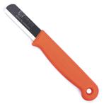 Solingen Bandstaal Mes – HACCP – Oranje – RVS Lemmet 4, Huis en Inrichting, Keuken | Bestek, Nieuw, Ophalen of Verzenden, Rvs of Chroom