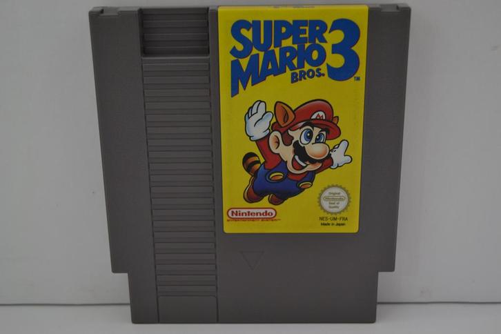 Super Mario Bros 3 (NES FRA), Spelcomputers en Games, Games | Nintendo NES, 1 speler, Zo goed als nieuw, Verzenden