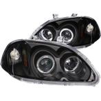 ANZO 1996-1998 Honda Civic Projector Headlights w/ Halo, Ophalen of Verzenden, Nieuw