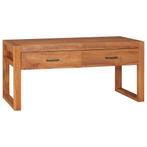 vidaXL Tv-meubel 100x40x45 cm teakhout, Huis en Inrichting, Kasten | Televisiemeubels, 100 tot 150 cm, Verzenden, Nieuw, Minder dan 100 cm