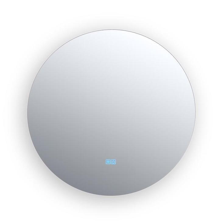 Badkamerspiegel met ledverlichting - 3000 kelvin | Ø 60 cm, Huis en Inrichting, Woonaccessoires | Spiegels, Nieuw, Verzenden